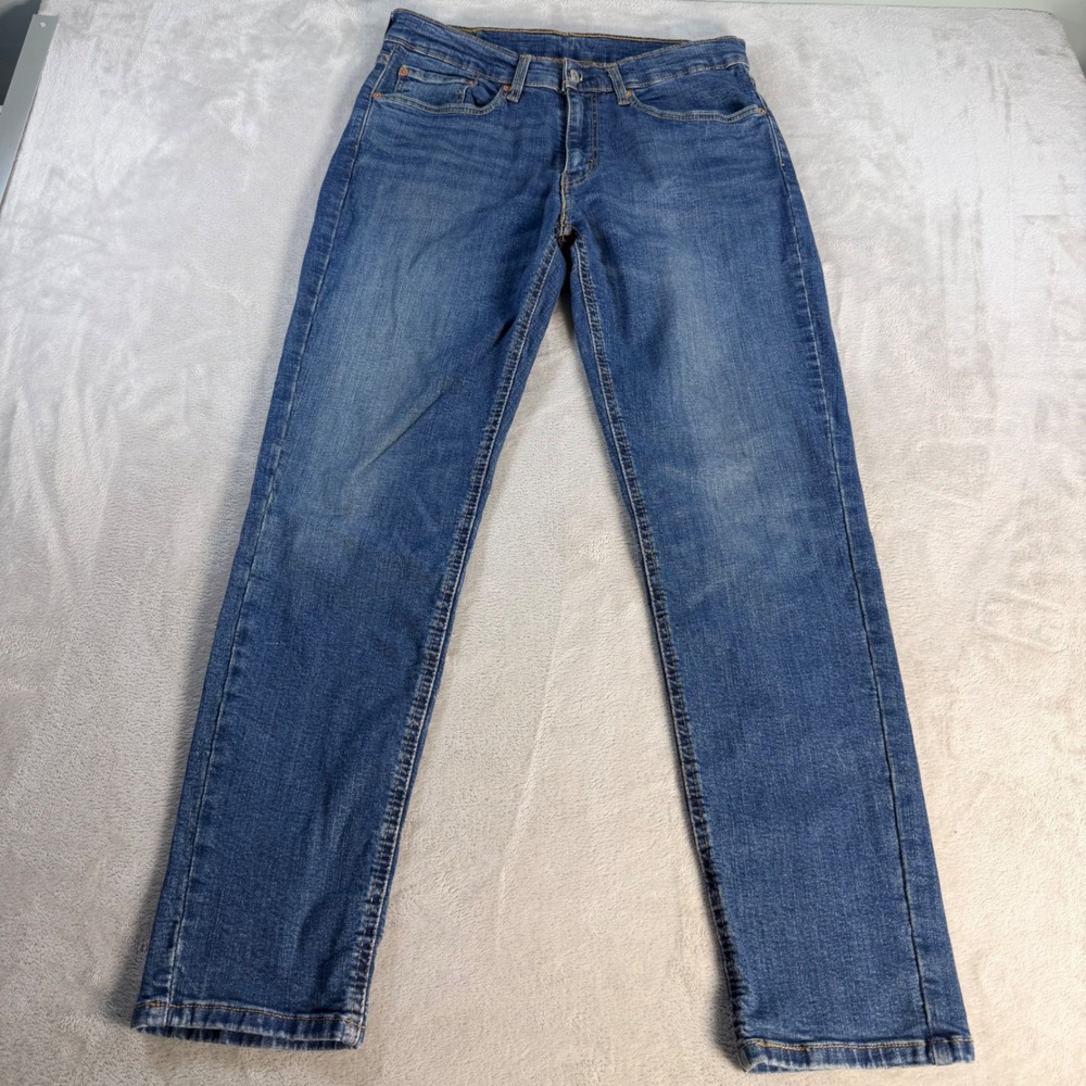 Levi's 531 Athletic Slim Jeans Mens 34x32 Blue Denim Pants Casual Stretch